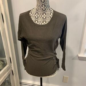 Elegant INC international concepts, Olive Green Women's Top